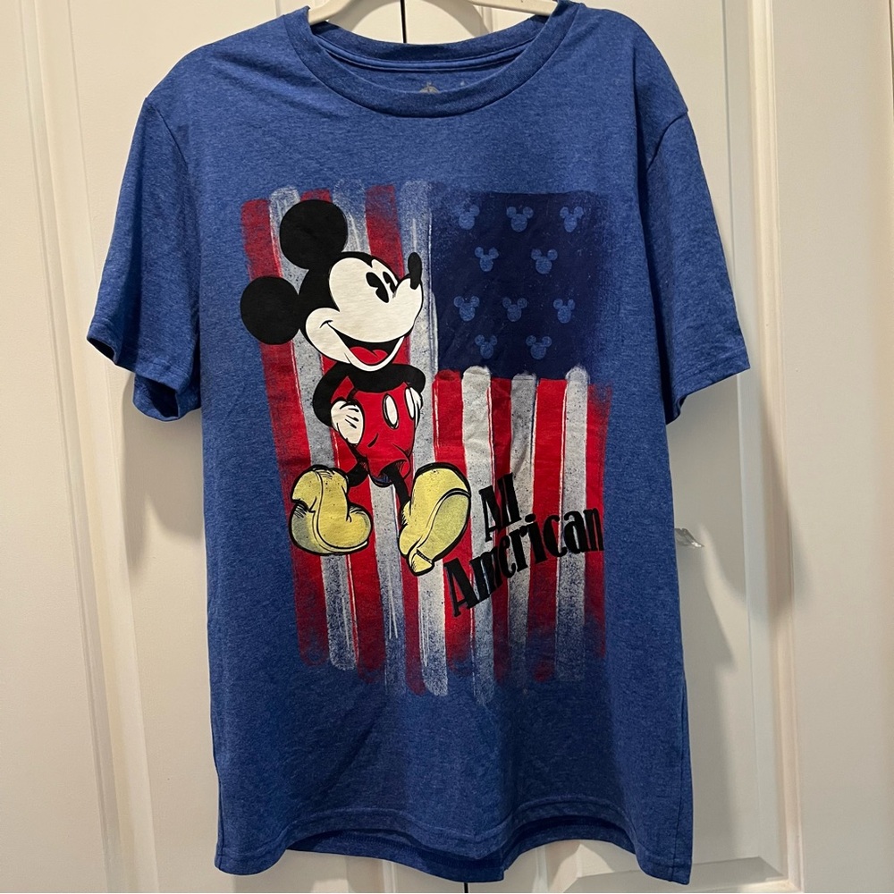 Disney Mickey Mouse All American Blue T-Shirt